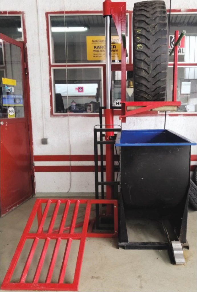 BAZEN ZA ISPITIVANJE KAMIONSKIH GUMA